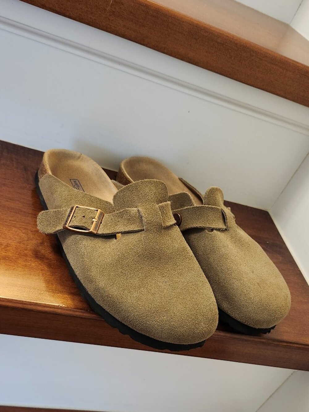 Birkenstock Boston clogs in women's size 38